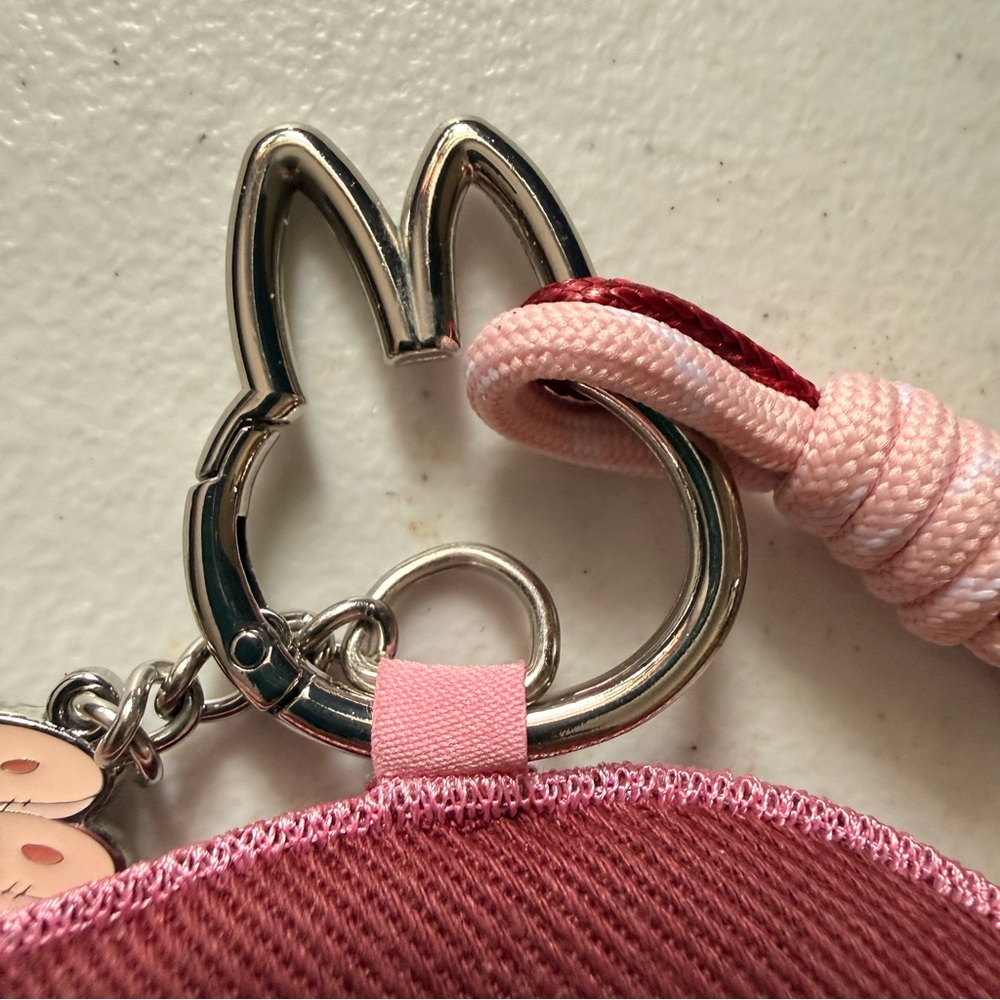 Popmart Labubu Plush 'G' Keychain Charm - Picture 8 of 8